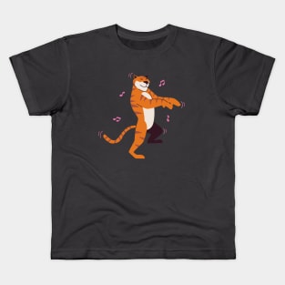 Tiger dance!!! Kids T-Shirt